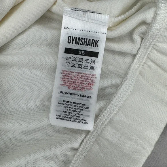 NWT White Gym Shark Pippa Training Pullover size XS - Picture 4 of 9